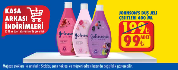 25 TL ve üzeri alışverişte 99.00 TL!