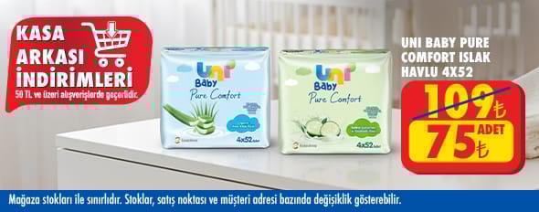 50 TL ve üzeri alışverişte 75.00 TL!