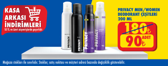 50 TL ve üzeri alışverişte 90.00 TL!