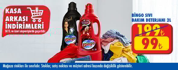 50 TL ve üzeri alışverişte 99.00 TL!