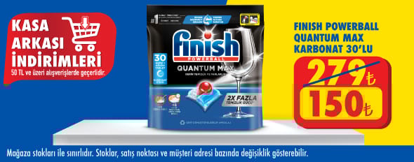 50 TL ve üzeri alışverişte 150.00 TL!