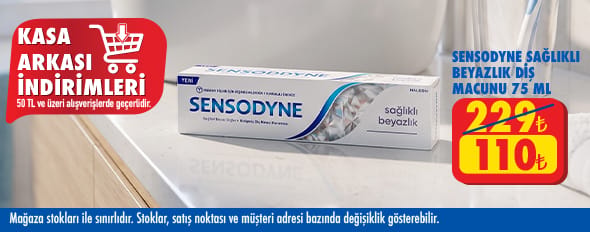 50 TL ve üzeri alışverişte 110.00 TL!