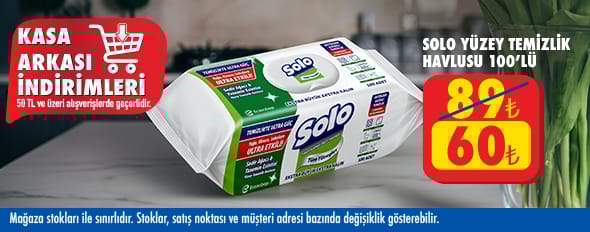 50 TL ve üzeri alışverişte 60.00 TL!