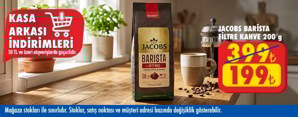 50 TL ve üzeri alışverişte 199.00 TL!