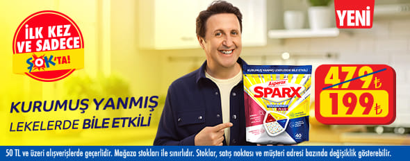 50 TL ve üzeri alışverişte 199.00 TL!