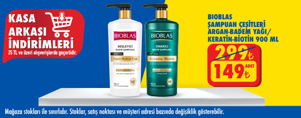 25 TL ve üzeri alışverişte 149.00 TL!