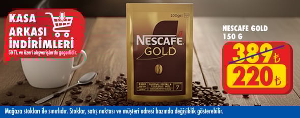 50 TL ve üzeri alışverişte 220.00 TL!