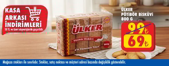 50 TL ve üzeri alışverişte 69.00 TL!