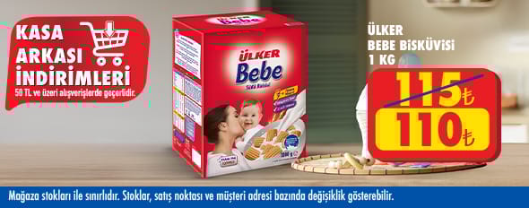 50 TL ve üzeri alışverişte 110.00 TL!