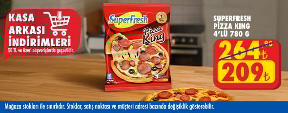 50 TL ve üzeri alışverişte 209.00 TL!