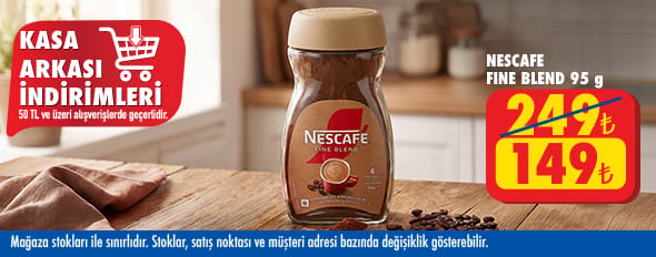 50 TL ve üzeri alışverişte 149.00 TL!