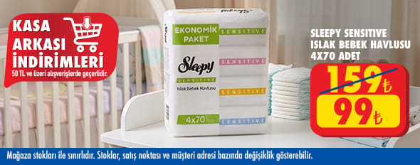 50 TL ve üzeri alışverişte 99.00 TL!