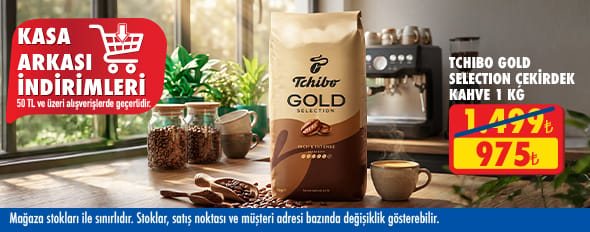 50 TL ve üzeri alışverişte 975.00 TL!