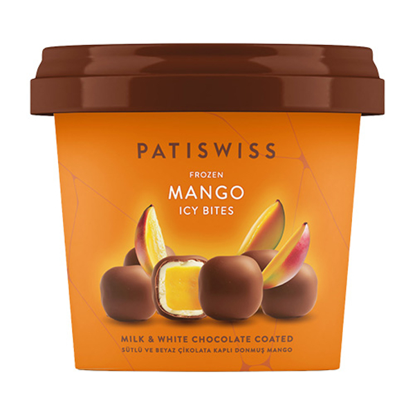Patıswiss Sütlü Beyaz Çikolata Kaplı Mango 130 g