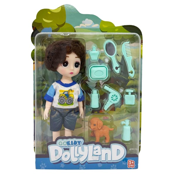 Gokidy Dollyland Minkie Hayvan Bakım Seti Erkek - Cepte Şok