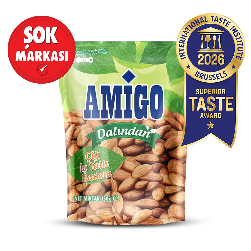 Amigo Dalından Çiğ Badem 150 g