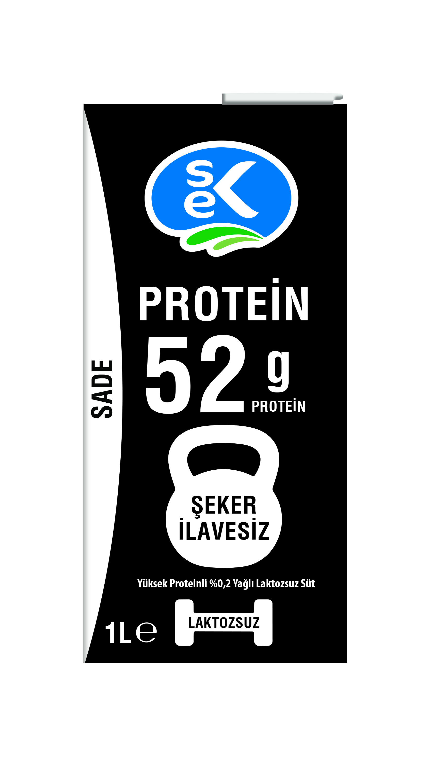Sek Protein Laktozsuz Süt 1 L