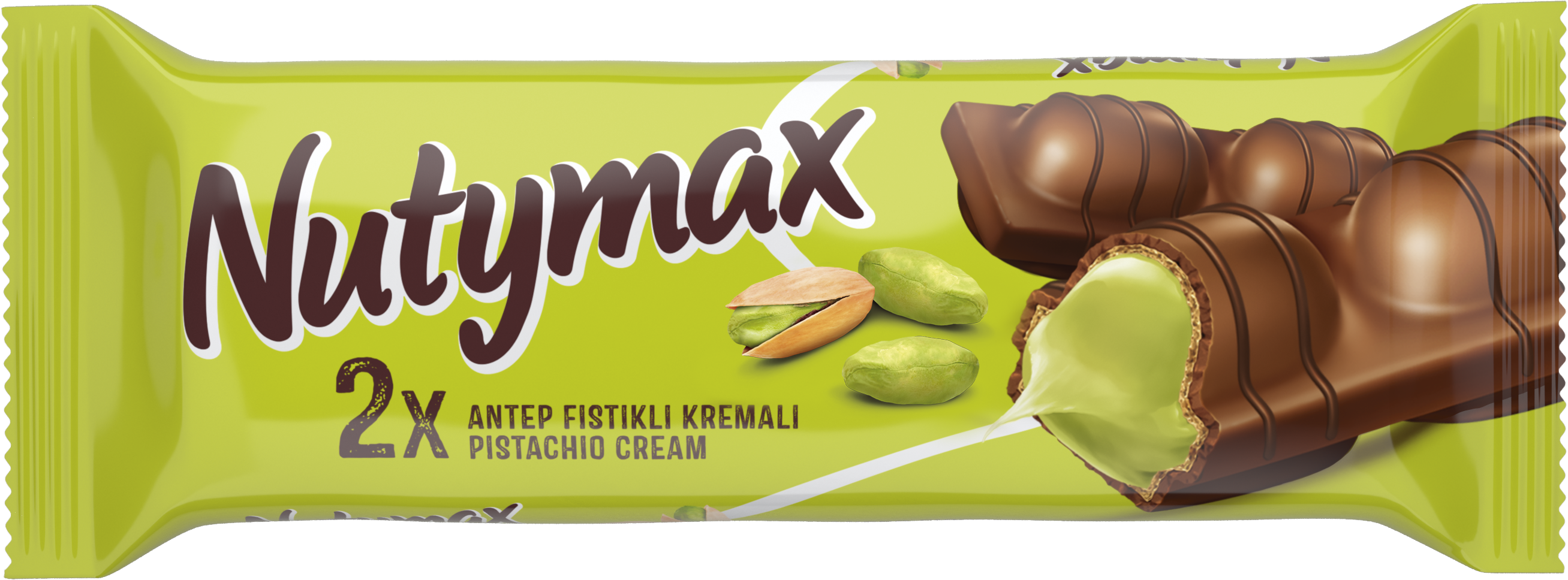 ŞÖLEN Nutymax Antep Fıstıklı Kremalı Gofret 44 g