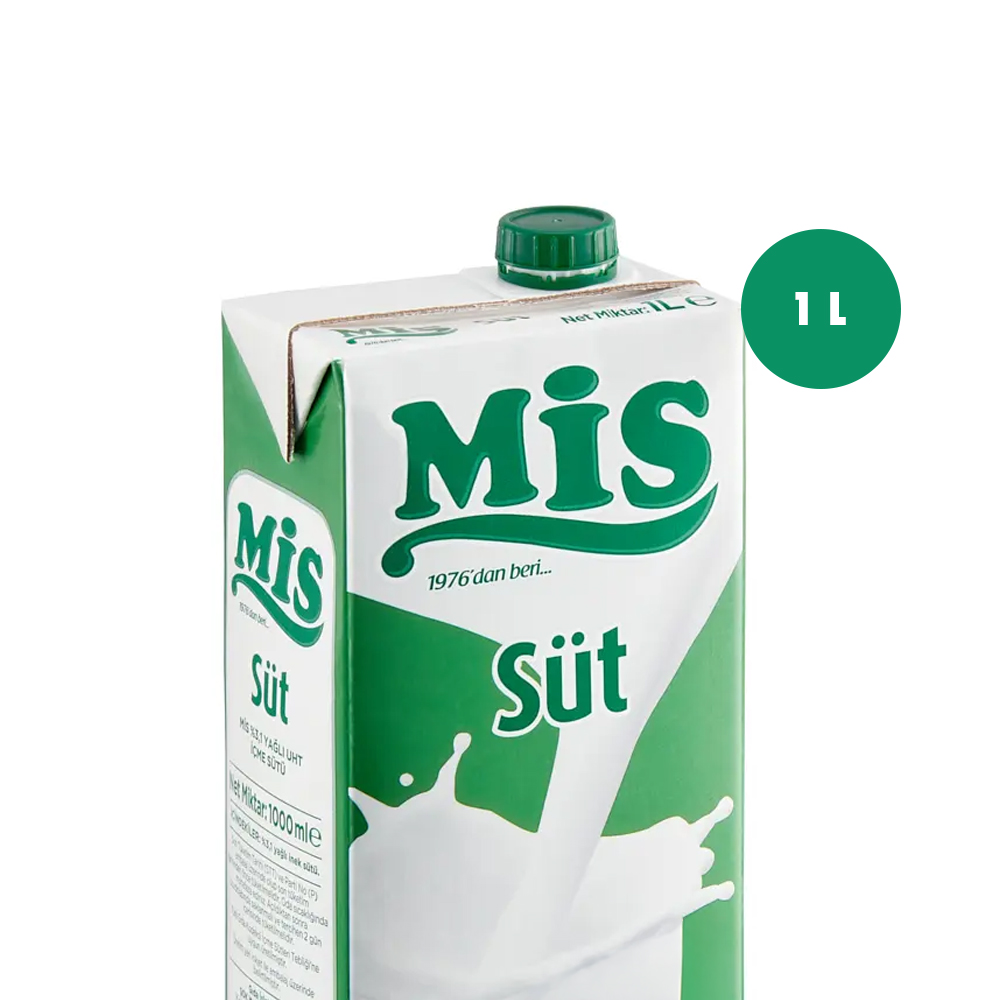 Mis Uht Süt %3.1 Yağlı 1 L