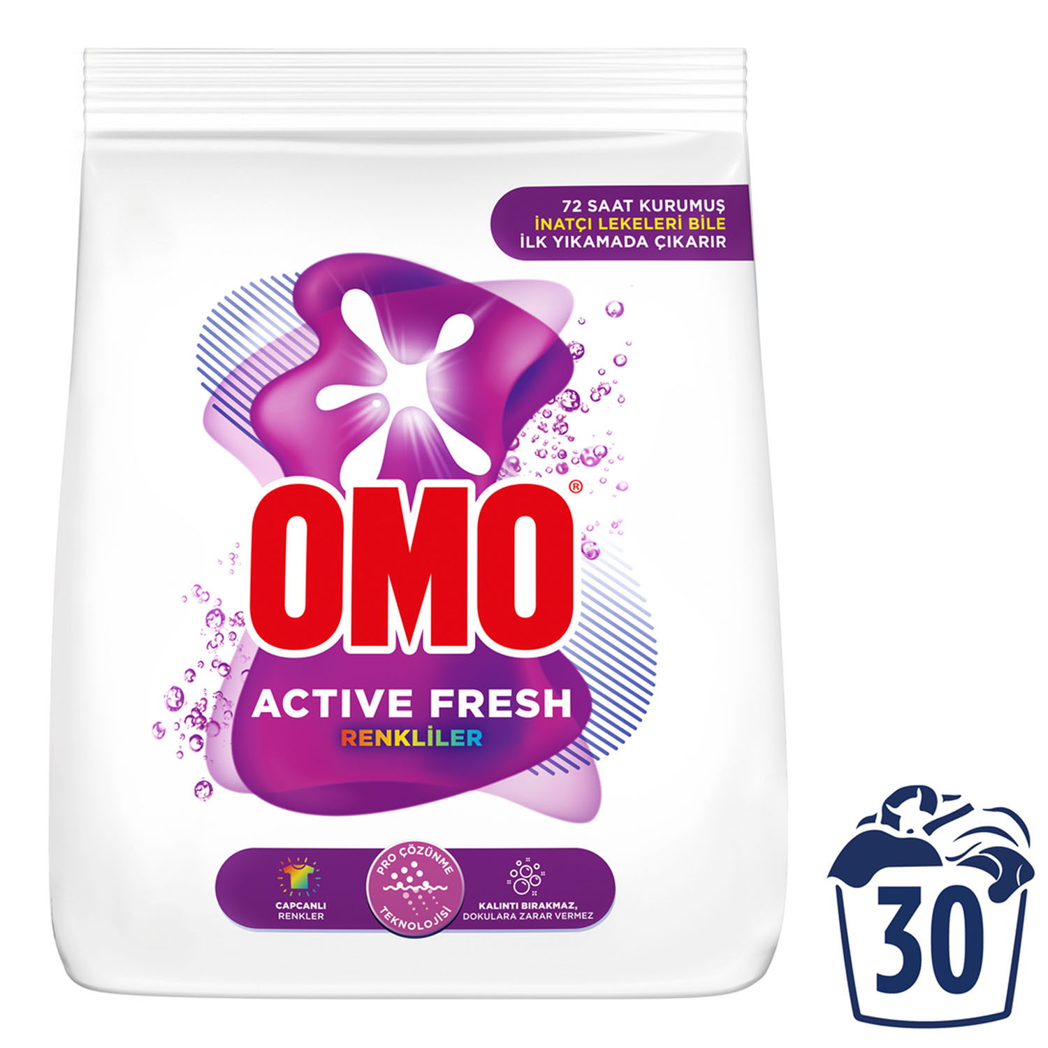 Omo Active Fresh Renkliler Toz Deterjan 4.5 Kg
