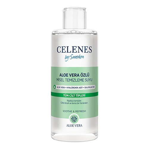 Celenes Aloe Vera Özlü Temizleme Suyu 200 Ml