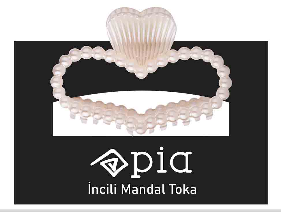 Pia İncili Mandal Toka