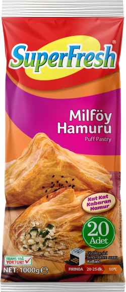 Super Fresh Milföy Hamuru 1 kg