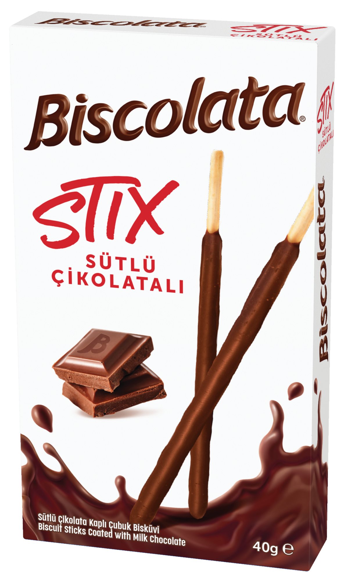 Biscolata Stix Sütlü 40 g