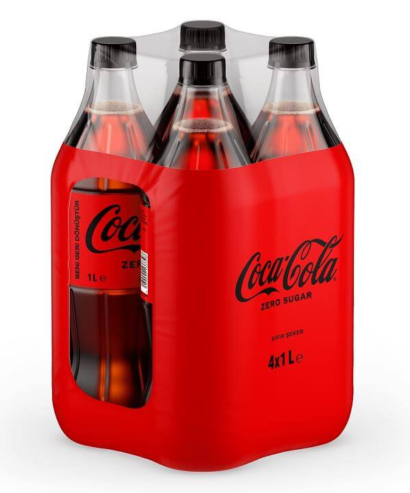Coca-Cola Zero Sugar 4*1 Lt