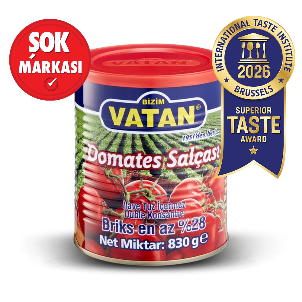 Domates Salçası Bizim Vatan 830 g