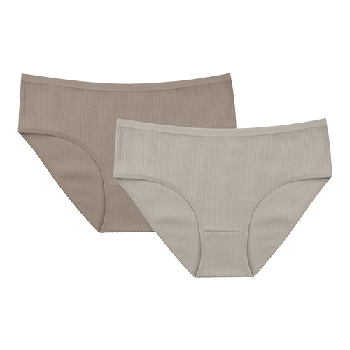 Koza Kadın 2'li Ribanalı Bato Slip Vizon Xl-2xl