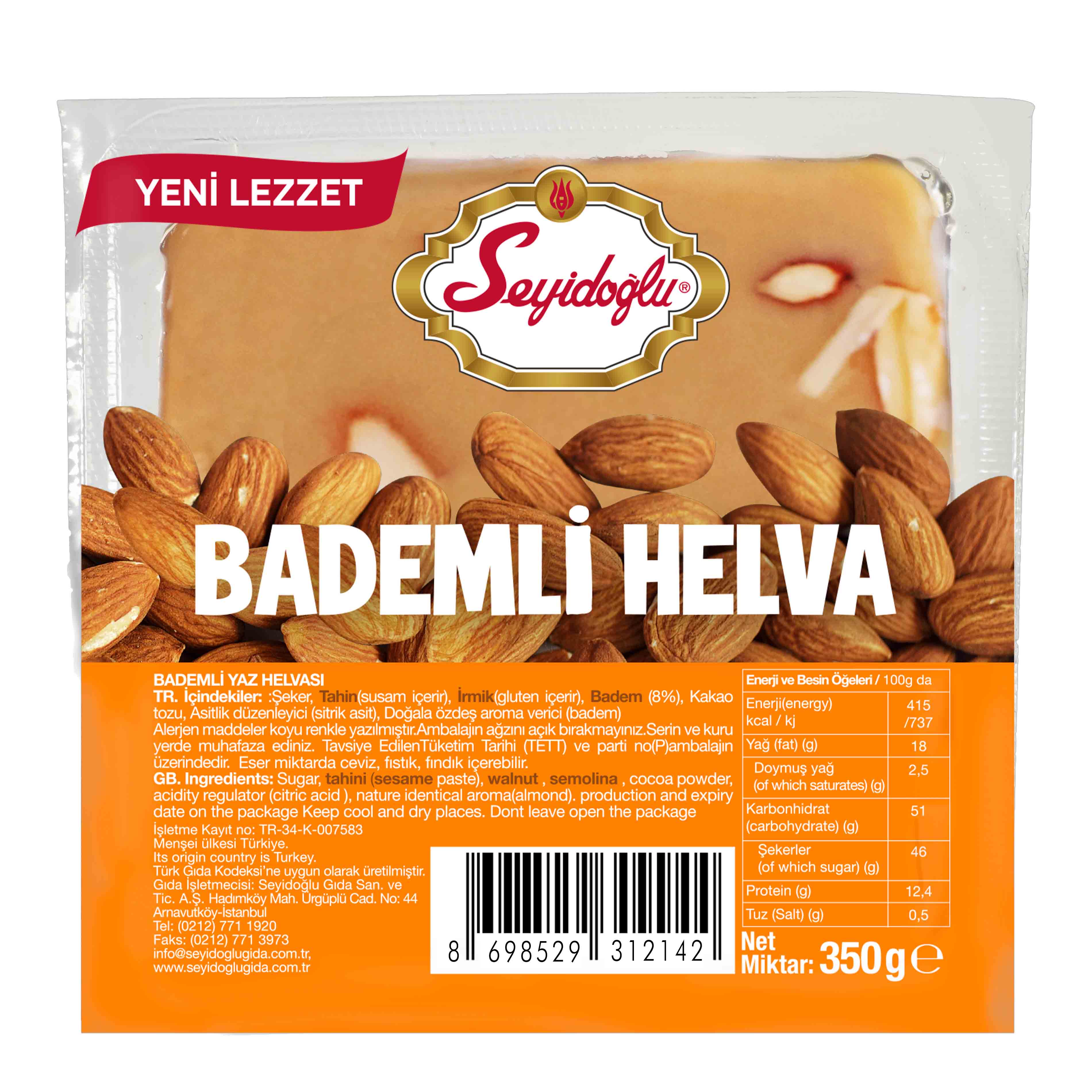 Seyidoğlu Bademli Helva 350 g
