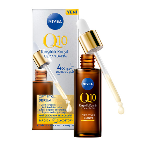 Nivea Q10 Kırışıklık Karşıtı Çift Etkili Serum