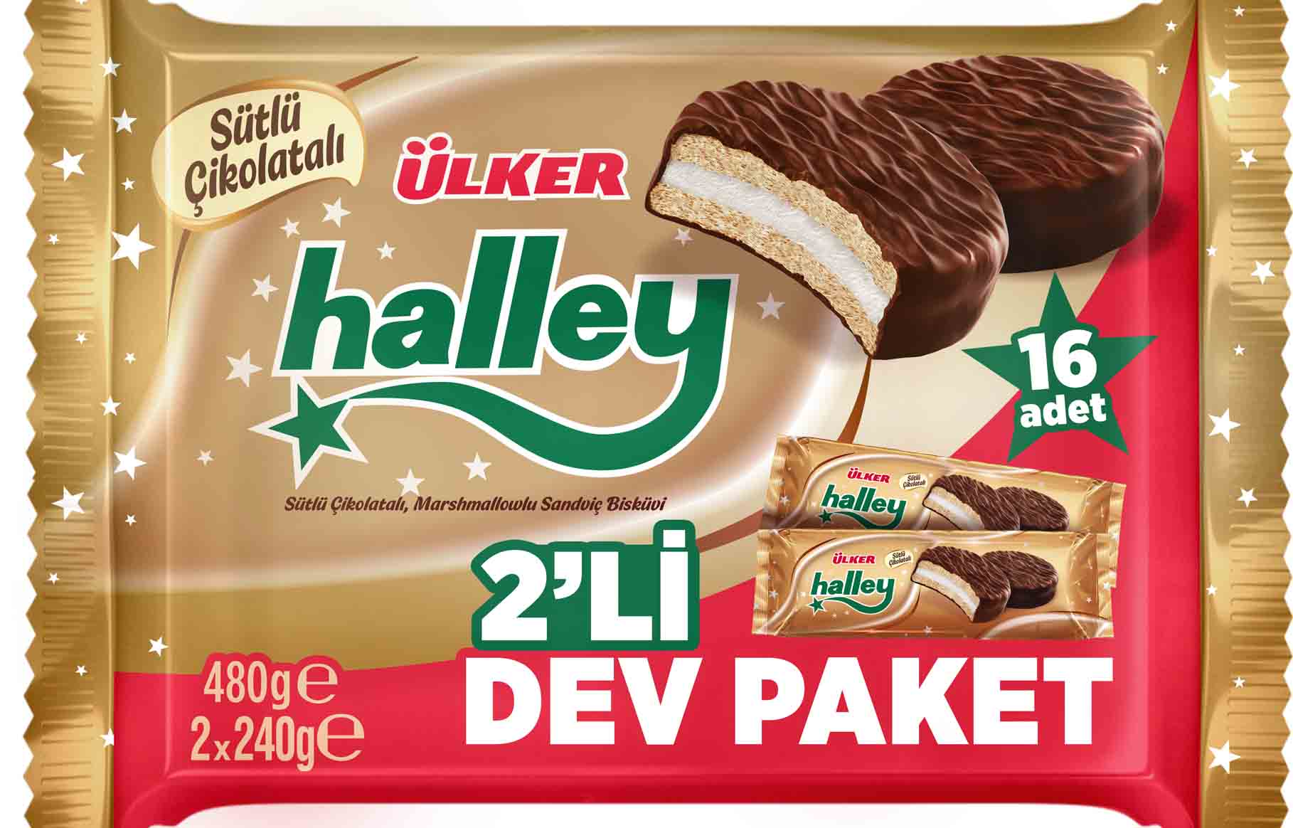 Ülker Halley Klasik 480 G