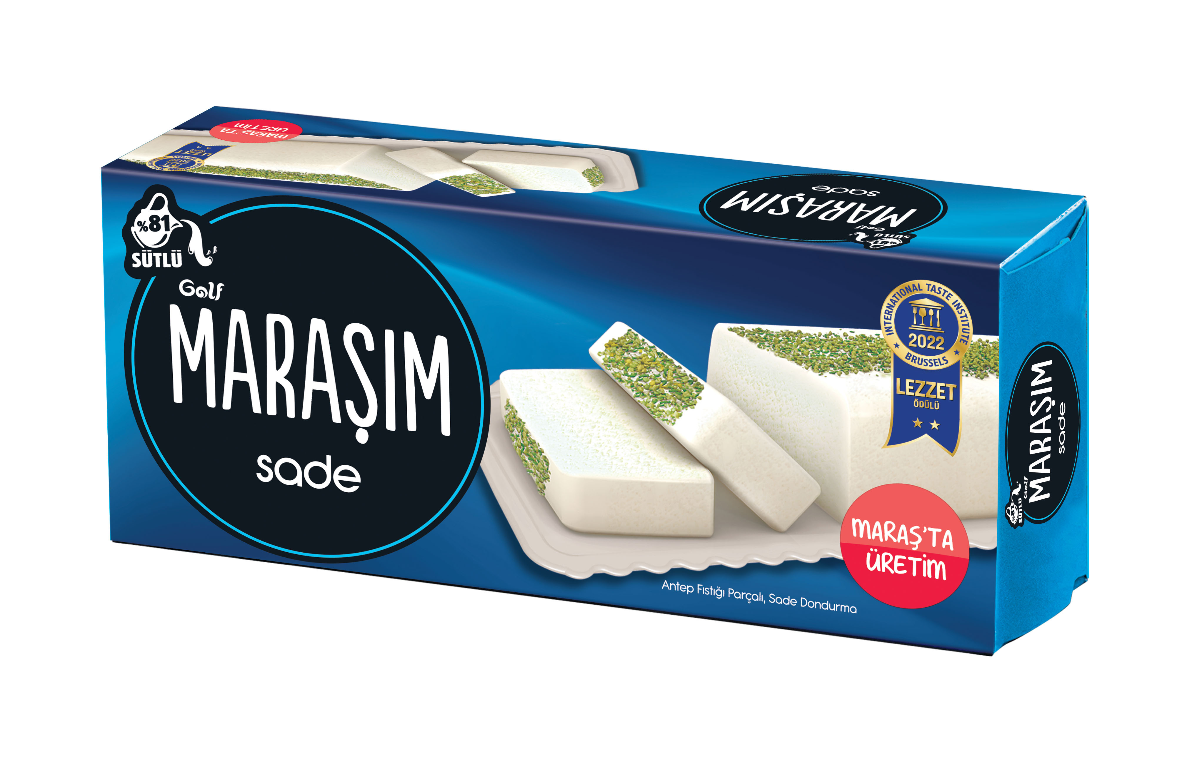 Golf Maraşım %81 Sütlü Kesme Sade 650 ml