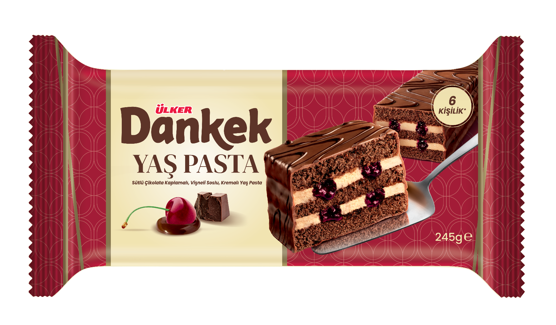 Ülker Dankek Karaorman Yaş Pasta 245 g