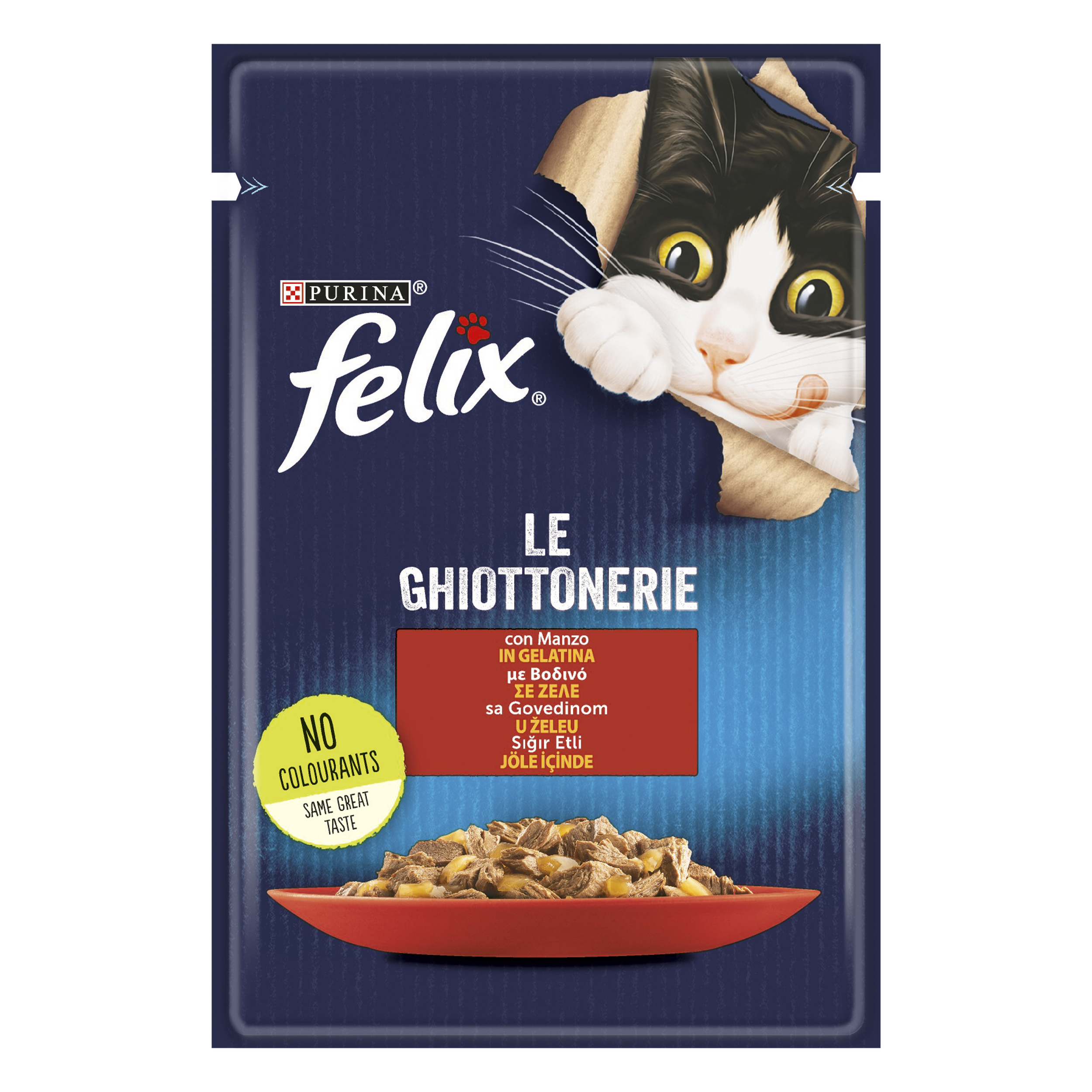 FELIX Felix Sığır Etli Yavru Kedi Maması 85 G