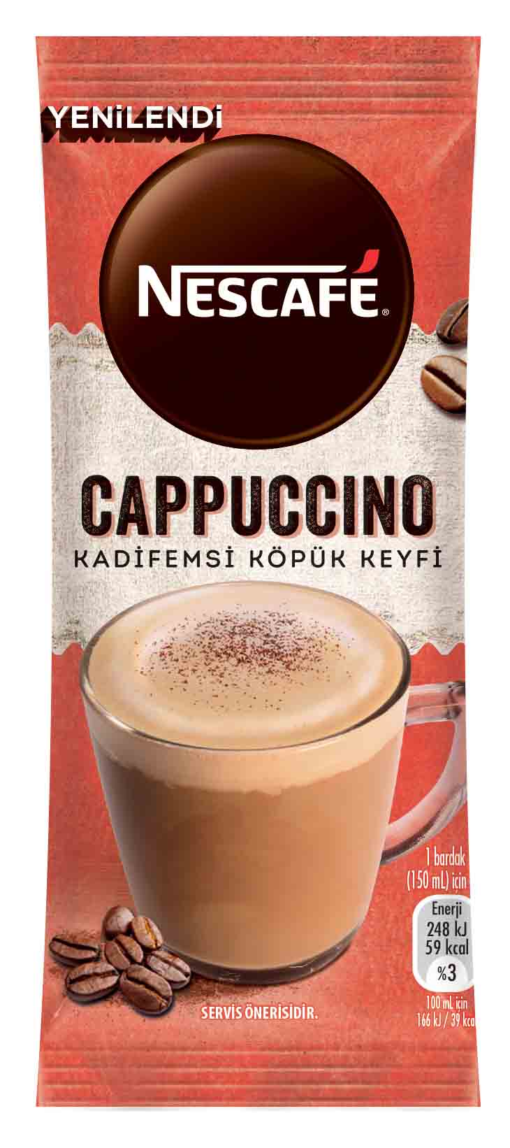 Nescafe Cappuccino Şekerli 14 g