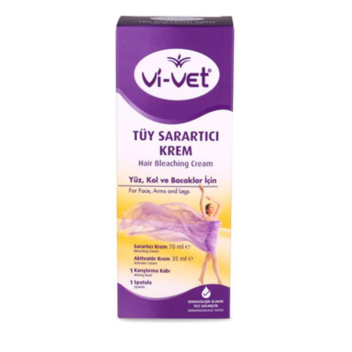 Vi-vet 70+35 Ml Tüy Sarartıcı Krem